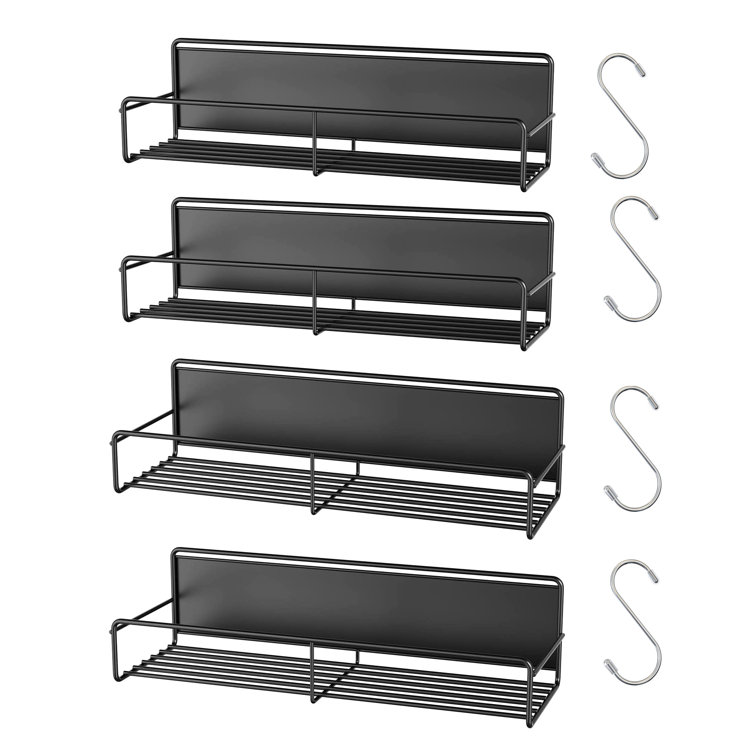 Spice Rack with Adjustable Racks